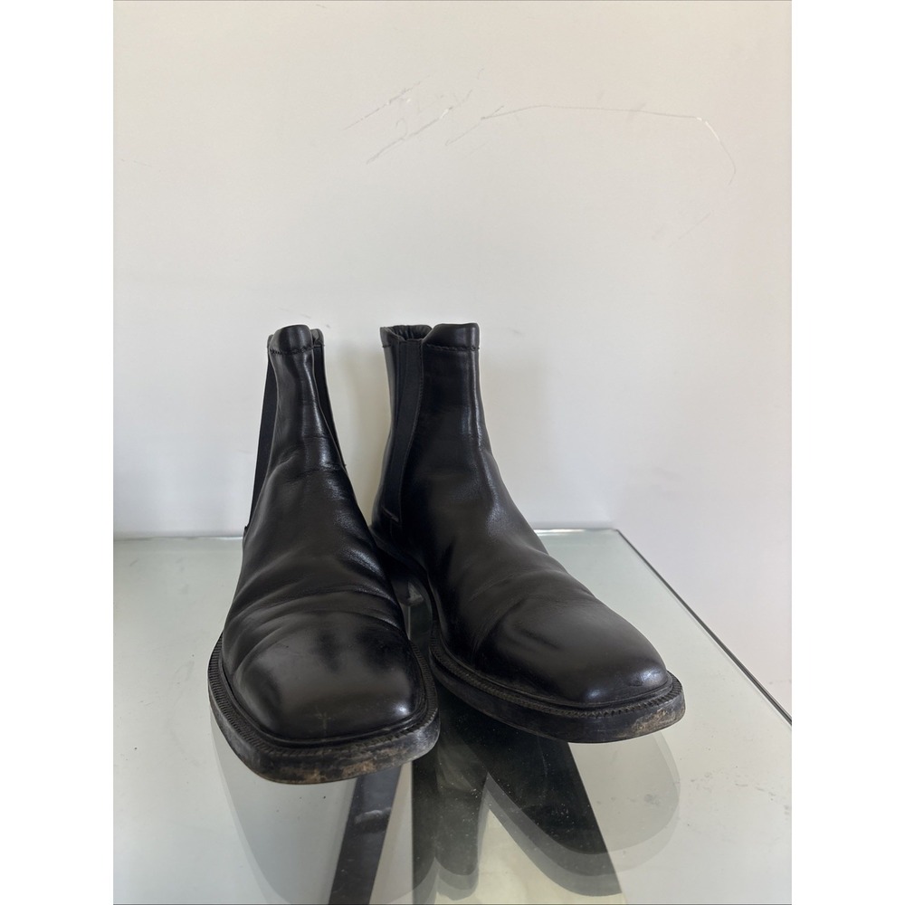 Rare Vintage Tom Ford Gucci Black Leather Chelsea Boots 8D
